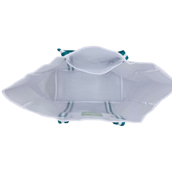 Mesh Tote navy handle