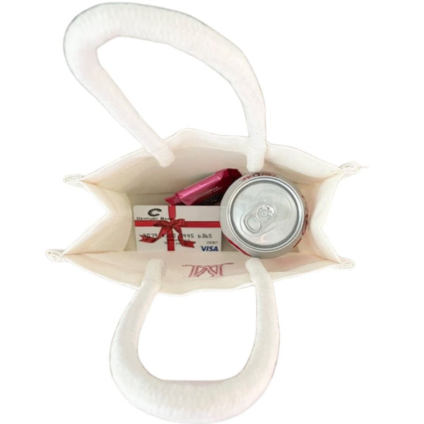 Mini Tote with single initial